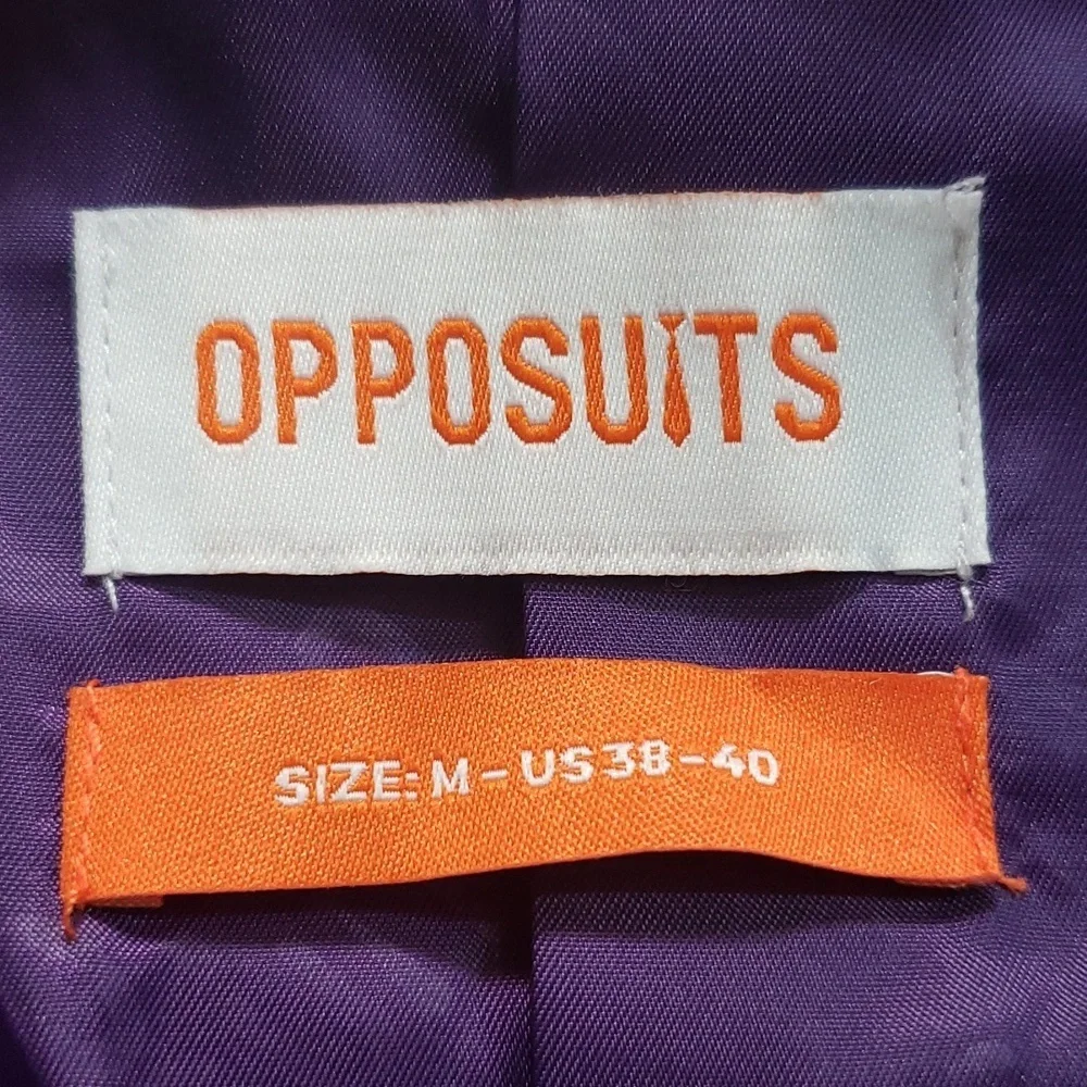 Opposuits NWOT Red Blazer with Holiday Lightstring Design